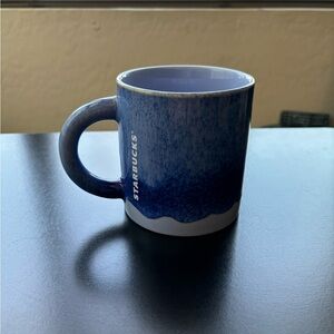 Starbucks drip Ombré blue periwinkle 2022 collection coffee mug
